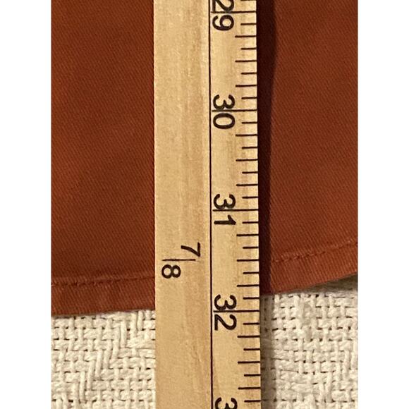 Wrangler Western Mens Button Down Shirt 3XL Terra Cotta/Red Long Sleeve Cotton - Picture 10 of 16